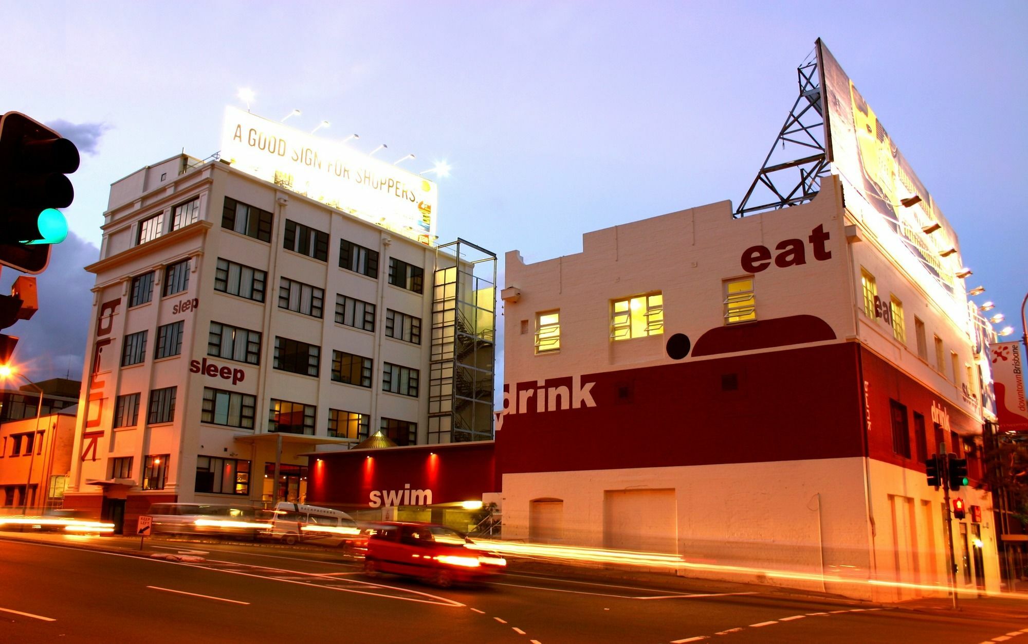 Bunk Brisbane Vandrerhjem Fortitude Valley Eksteriør bilde
